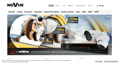 Desktop Screenshot of novuscctv.com